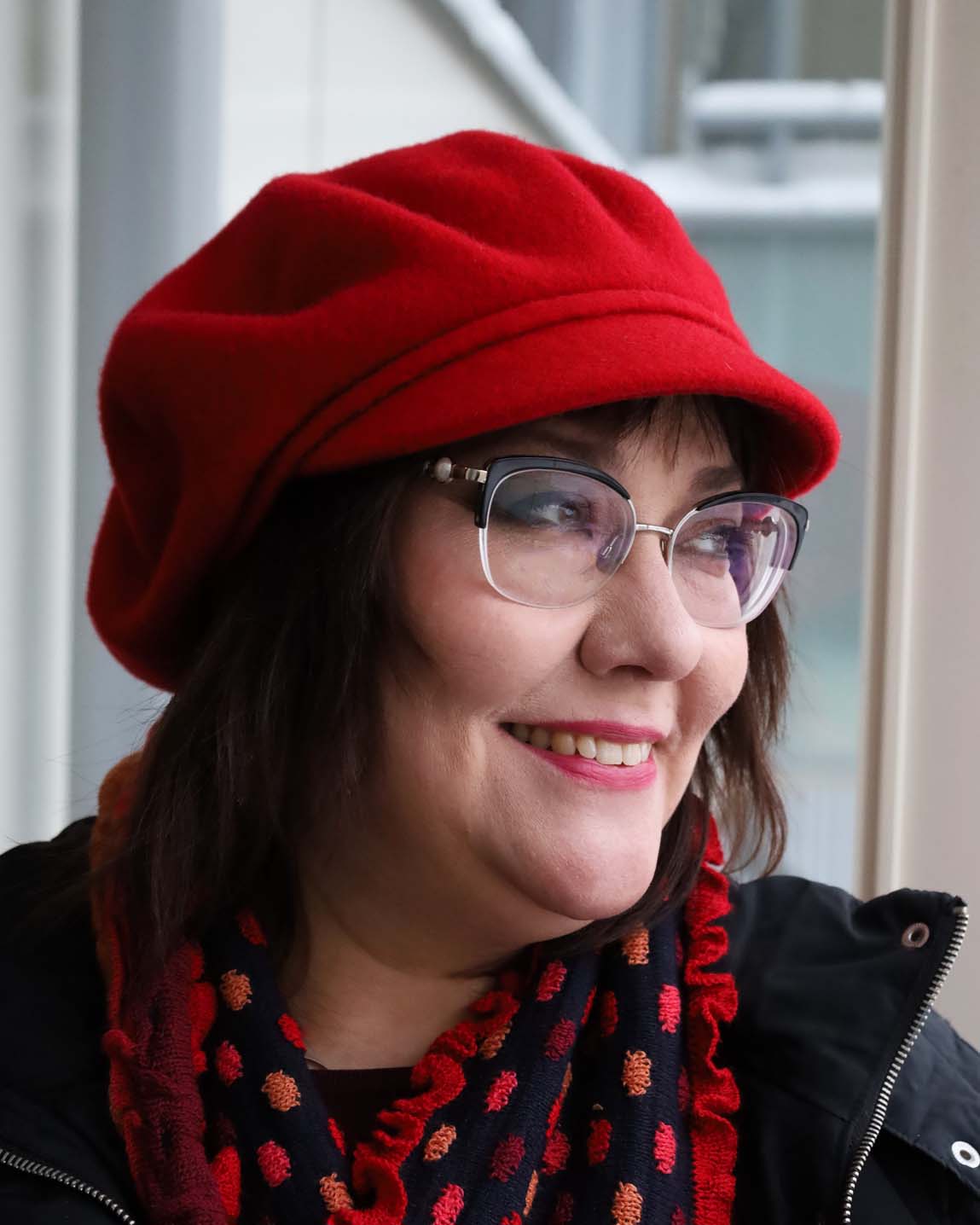 Ainamuoti Celine Basque XL with cap red