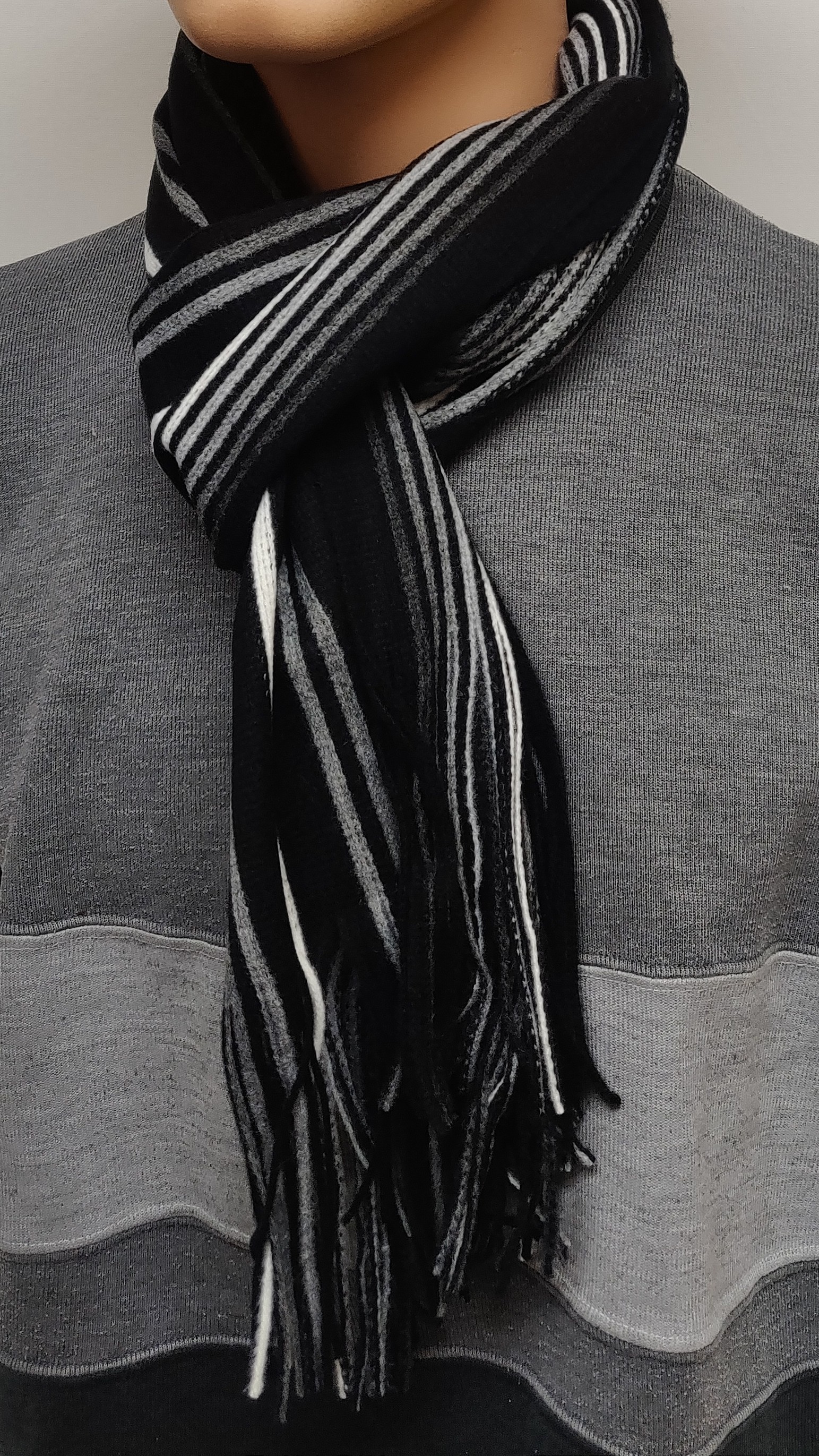 Nini's stripe scarf 61655